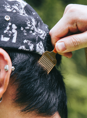 独立因子美式复古插梳街头吊坠