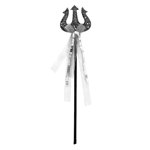 Черная лента с бантиком, волшебная палочка, аксессуар, xэллоуин