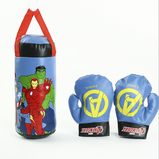正版迪士尼漫威复仇者联盟蜘蛛侠拳击套装儿童