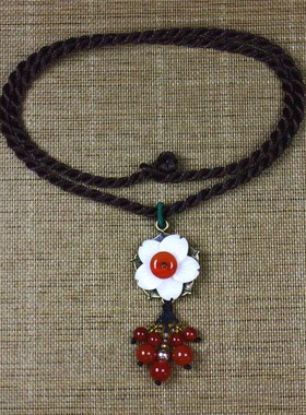 民族风手工饰品短款项链