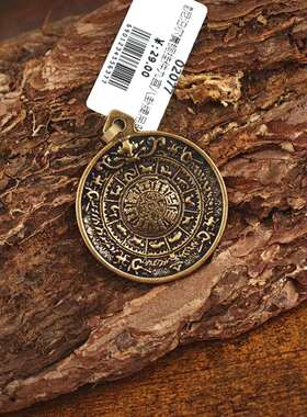 高级气质925纯银饰品挂件配件西藏天铁印度黄铜象神小挂件饰品