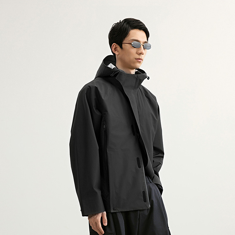 [透湿拒水]速写男装早春新款男士外套
