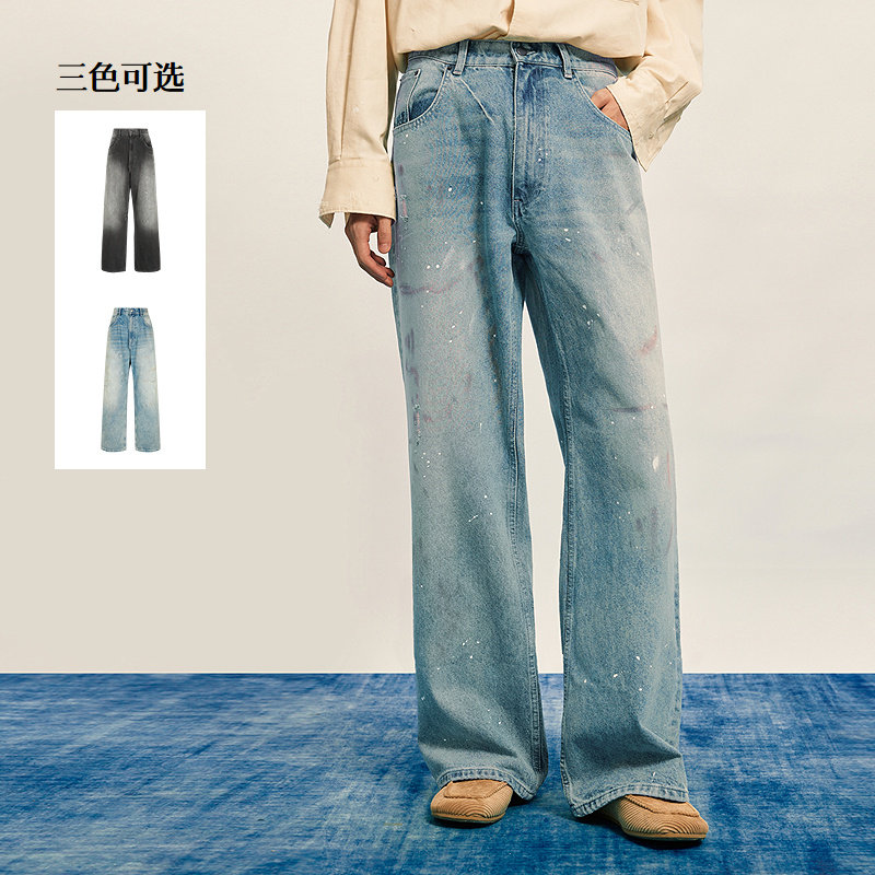 [商场同款]速写男装2025秋新品休闲牛仔裤