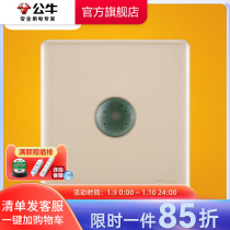 Bull Socket Flagship Sound And Light Control Switch Intelligent Inductive Switch Panel Switch Delay Switch G28 with Set Control