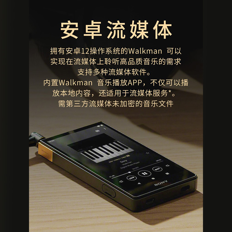 现货Sony/索尼 NW-ZX706 ZX707安卓高解析度音乐播放器 ZX505升级 - 图2