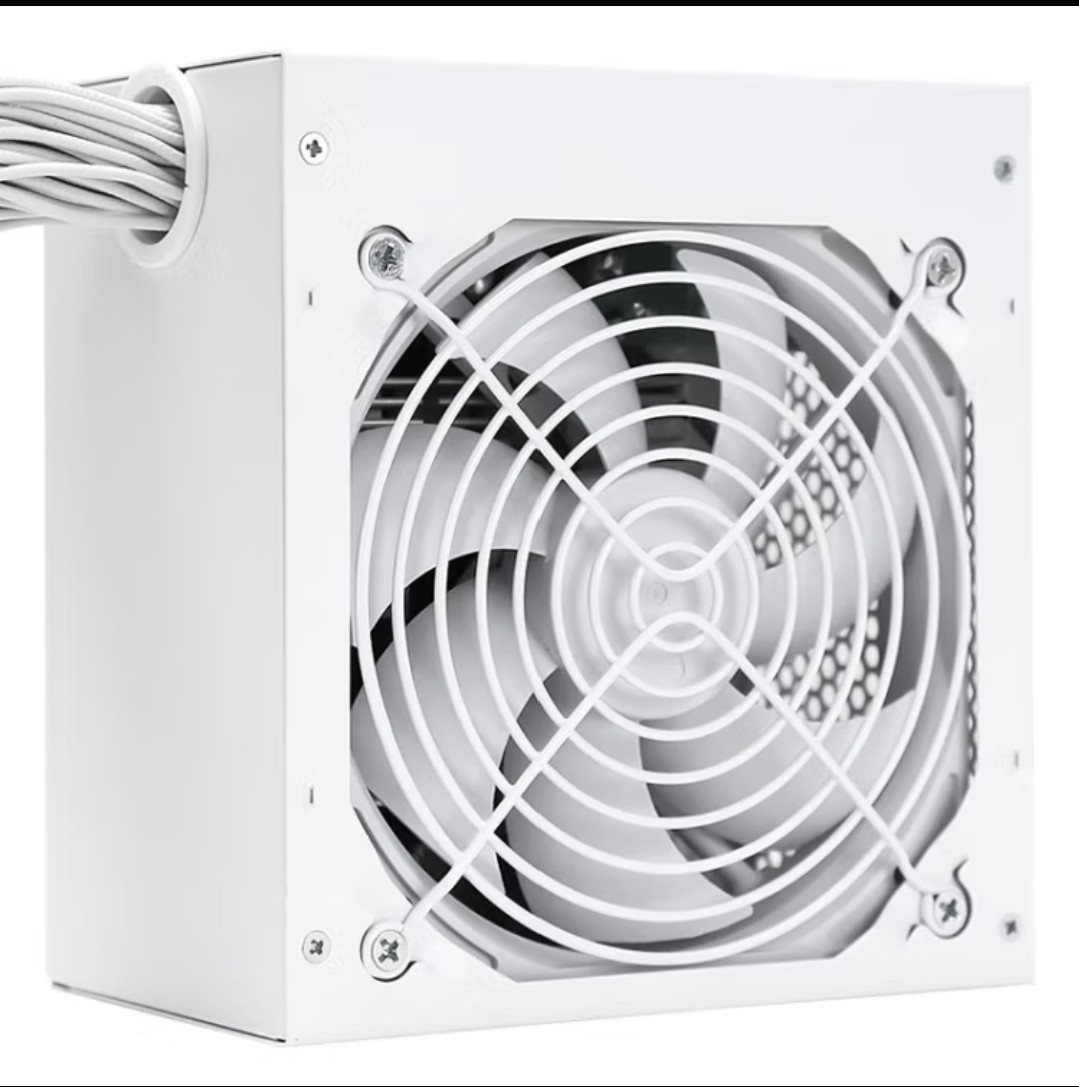 先马（SAMA）平头哥650白色 额定500W 台式主机电脑电源 雪装版,淘宝优惠券,粉丝福利购,淘宝优惠卷