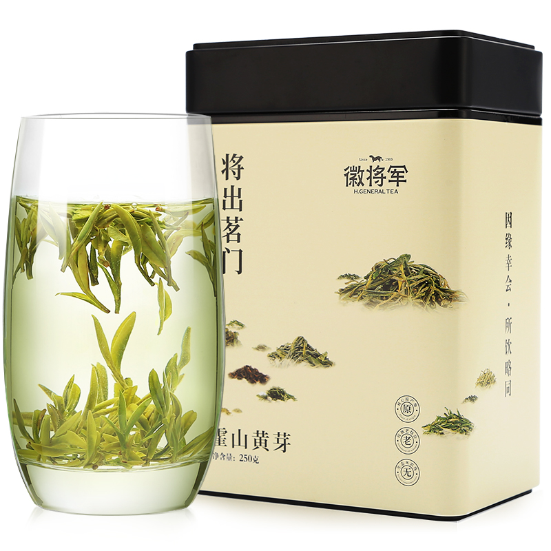 徽将军2024新茶霍山黄芽250g明前特级嫩芽原产地黄茶茶叶安徽春茶-图3