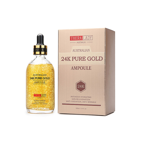 澳洲THERALADY黄金面部精华液100ml 24k PURE GOLD AMPOULE大金瓶 - 图0