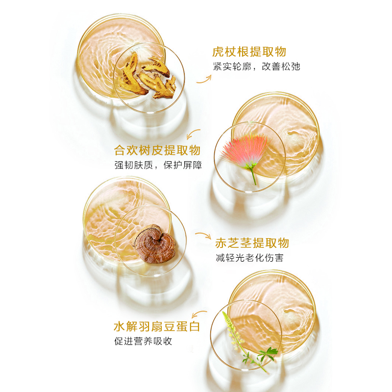 欧诗漫旗舰店OSM/欧诗漫奢华金萃紧肤乳补水保湿紧致滋养护肤乳液3