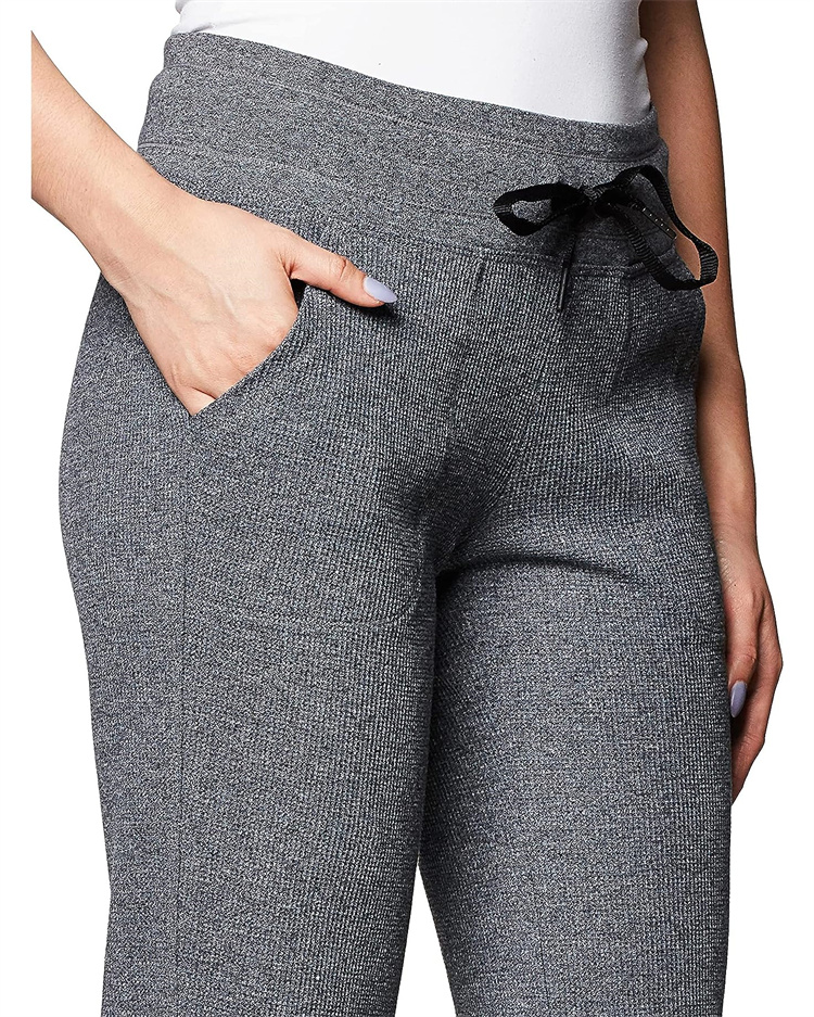 美单C*K家大码女装秋季高腰抽绳阔腿裤直筒裤女裤wide leg pants - 图2