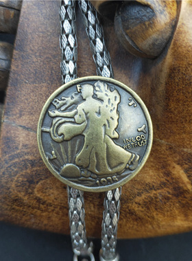 配饰波洛领带方佑金属痞帅马鞭链