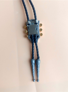 音乐吉他波洛昊泉合金吊坠男项链