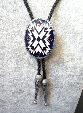 短袖配饰原创设计风几何蓝色吊坠