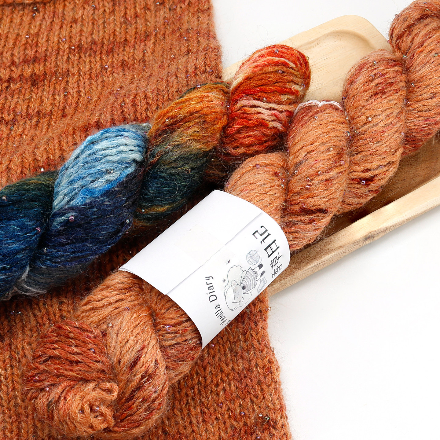 27香草日记 百分百美丽诺羊毛手染软不扎秋冬保暖diy手工新款毛线,淘宝优惠券,粉丝福利购,淘宝优惠卷