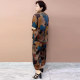 ຂະຫນາດບວກຂະຫນາດ 200 pounds mom silk suit