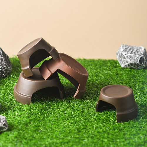 陶瓷乌龟躲避屋单枝鼠洞穴仓鼠窝安全保湿屋鱼虾青蛙产卵防应激房 - 图1