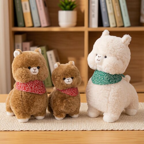 小羊驼玩偶公仔羊毛绒玩具陪伴睡觉沙发抱枕娃娃送男女生生日礼物 - 图3