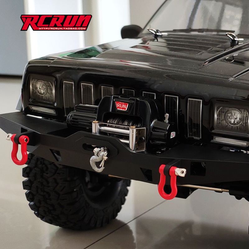 RCRUN 1：10仿真模型攀爬车金属电动绞盘 90046 D90 SCX10 TRX-4-图2