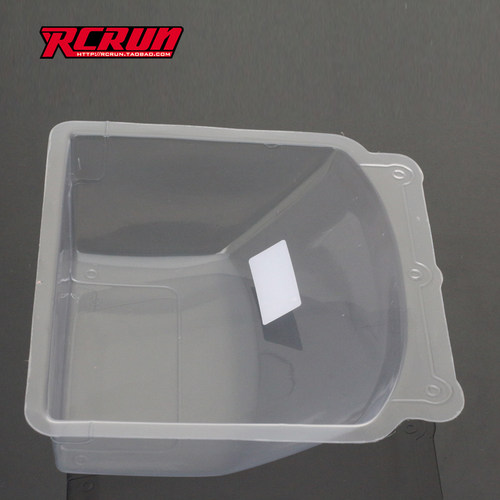 RCRUN  1:10 模型车 山猪 RC4 TF2 前车头 吸塑玻璃 - 图2