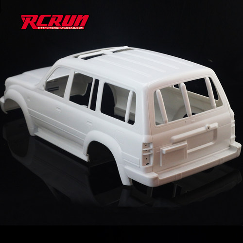 RCRUN 1:10 仿真攀爬车 陆地巡洋舰 LC80车壳  313轴距SCX10 TRX4 - 图0