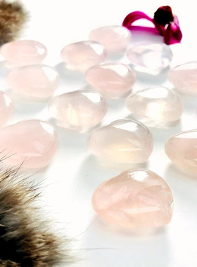 粉水晶玉石吊坠仙女包邮