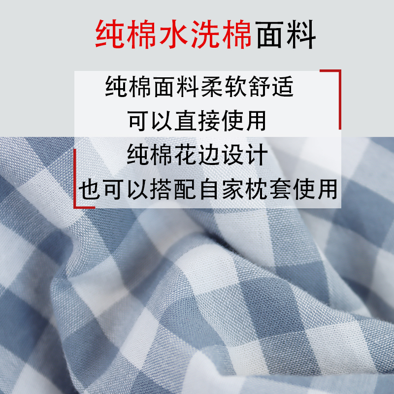 荞麦壳枕头舒适纯棉单人家用荞麦皮枕芯儿童成人大人护颈椎助睡眠 - 图0