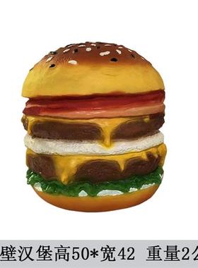 仿真大面包模型贝果面包店门头装饰蛋糕店灯箱定制玻璃钢雕塑摆件