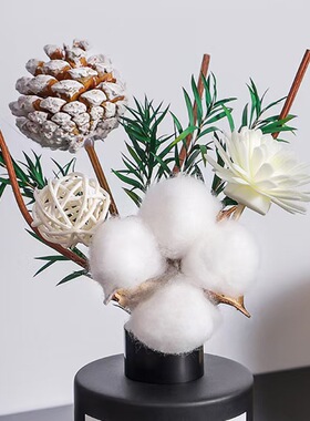 干花花束扩香条无火香薰香氛