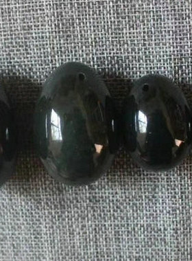 天然和田青玉按摩器鸡蛋按摩棒保健器材玉石蛋阴户玉蛋功打孔玉蛋