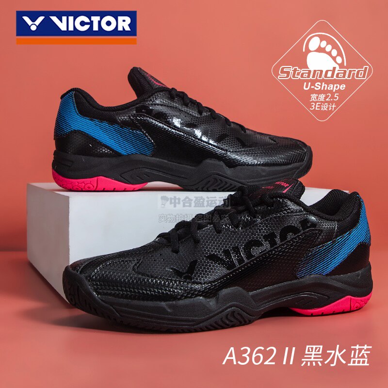 victor胜利a362ii二代男女羽毛球鞋 中合盈运动羽毛球鞋