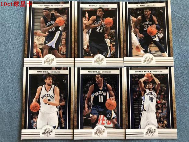 NBA球星卡0910 SEASON元年小牛火箭马刺黄蜂灰熊队及单卡47-74号 - 图1