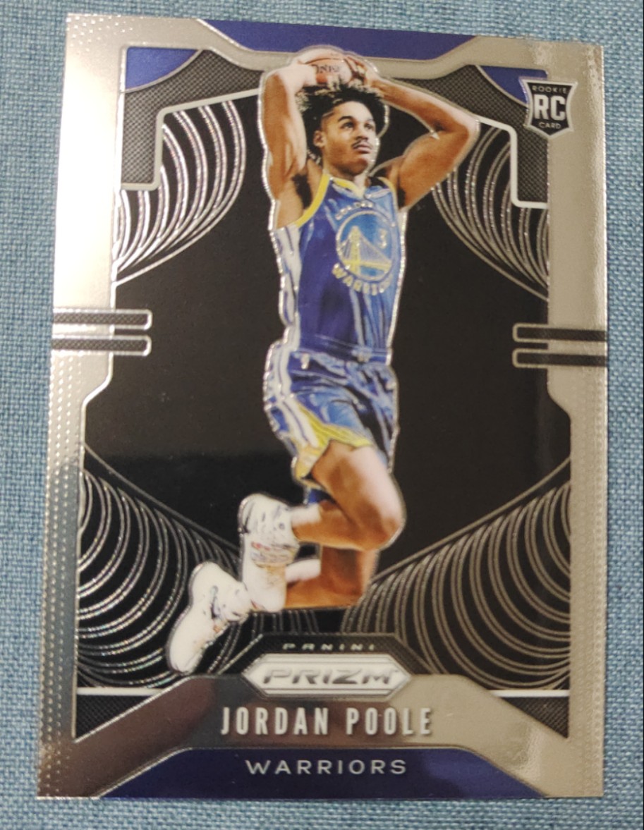 nba球星卡 帕尼尼  勇士队Jordan Poole 乔丹普尔 新秀普特卡专集 - 图1