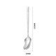 Special spoon for eating watermelon high-end exquisite stainless steel spoon household coffee spoon special beautiful mixing spoon