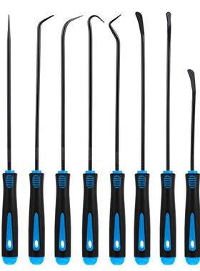 升级车机油密封件O形圈密封垫拾取钩子拉拔器去除器拾取工具10件