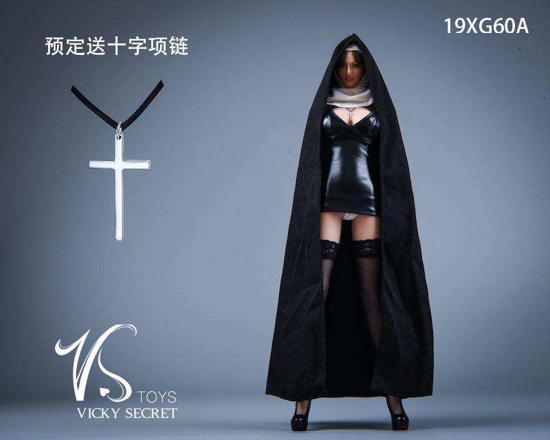 VSTOYS 1/6 教会女孩 服装配件包 修女套装 - 图0