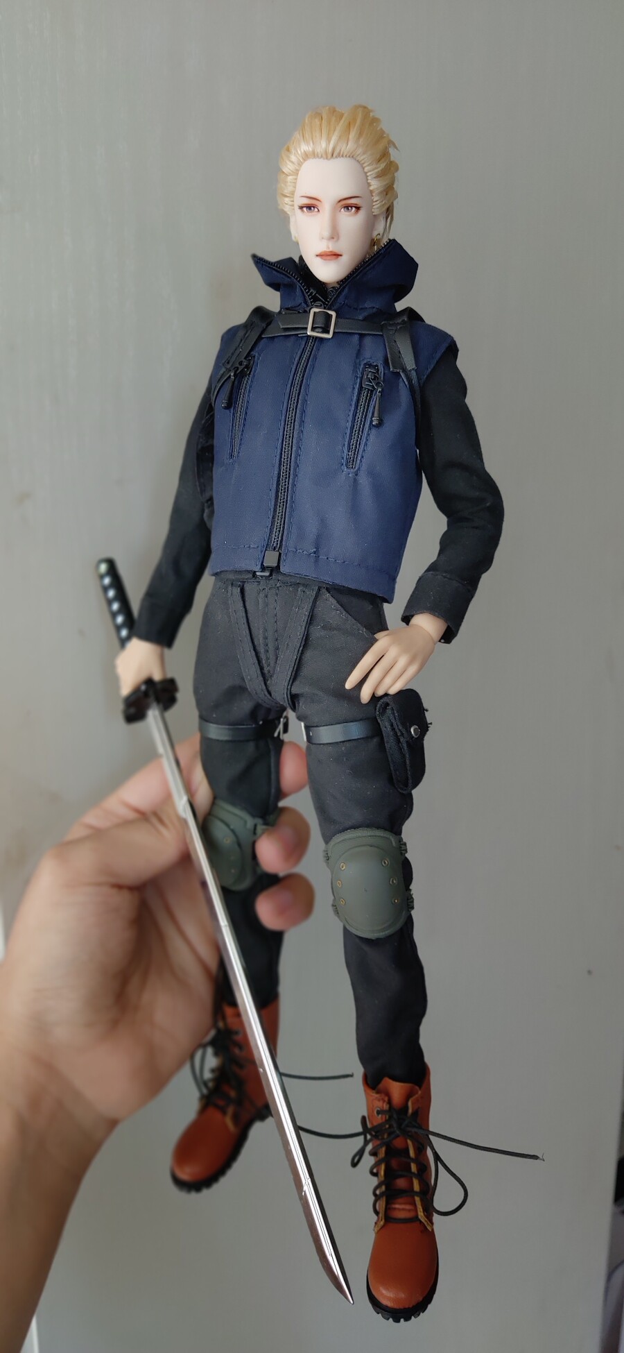 1/6 男兵人定制头雕可来图定做穿越火线手游动漫人物