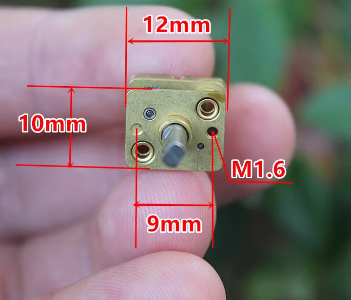 全金属齿轮减速箱N20减速齿轮箱马达电机配件DIY - 图0