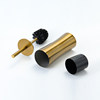 Stainless steel toilet brush set household golden bucket brush