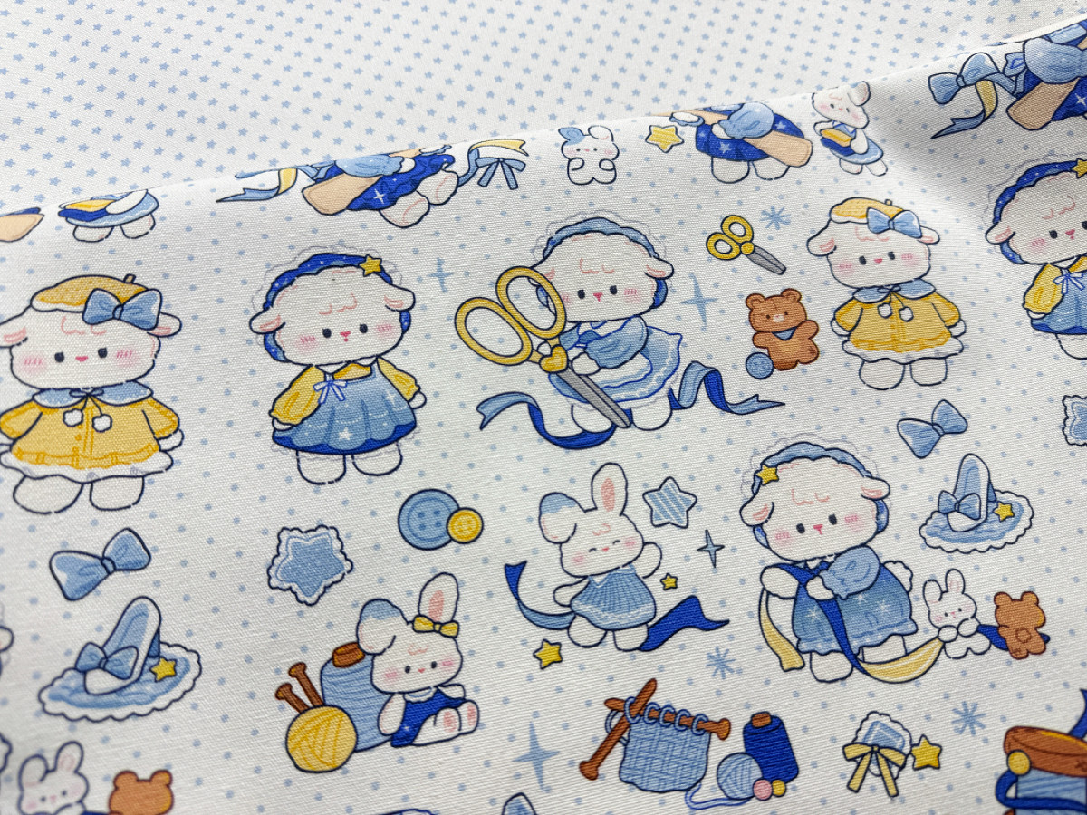 独家版权花色全棉8安帆布和府绸缝纫机小羊包包桌布背带裤外套,淘宝优惠券,粉丝福利购,淘宝优惠卷