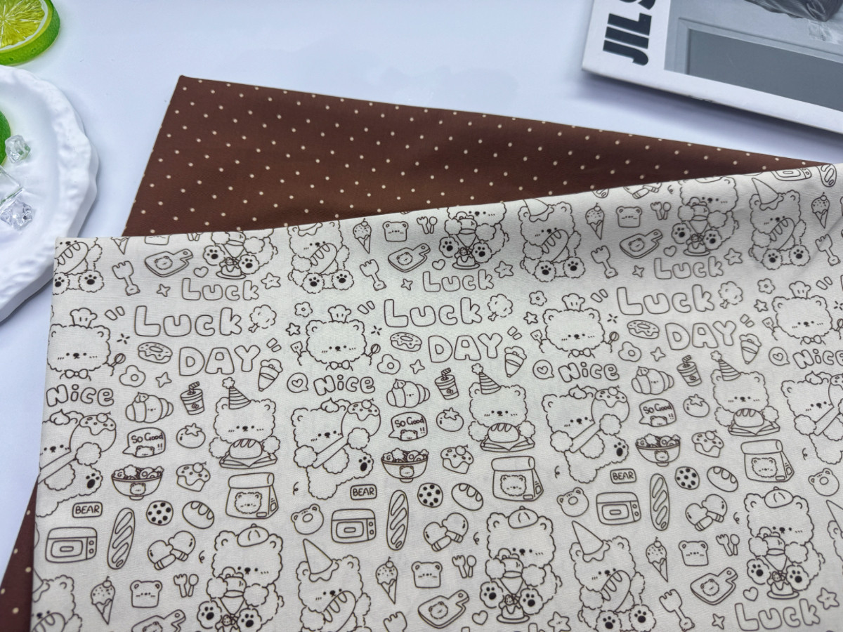 独家版权花色全棉8安帆布和府绸线条小熊包包桌布背带裤外套,淘宝优惠券,粉丝福利购,淘宝优惠卷