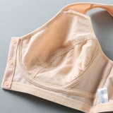 Летний тонкий бюстгалтер, хлопковая майка топ, поролоновый хлопковый бюстгальтер без косточек, нижнее белье для матери, большой размер