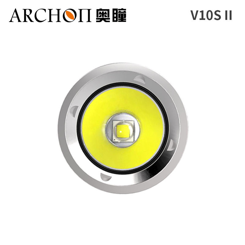 ARCHON奥瞳V10SII潜水手电筒二代新款1200流明 USB充电 深潜装备 - 图3