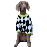 Модные демисезонные шахматы, удерживающий тепло шнурок-держатель, толстовка, домашний питомец