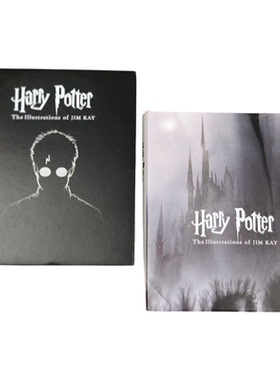 售楼处 样板间摆件 Harry Potter哈利波特插画集 可翻阅真书