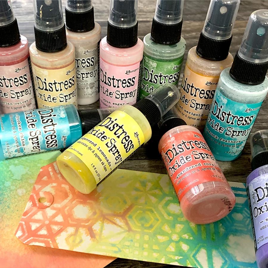 Ranger Tim Holtz Distress Oxide Spray复古做旧氧化喷雾墨水2-图1