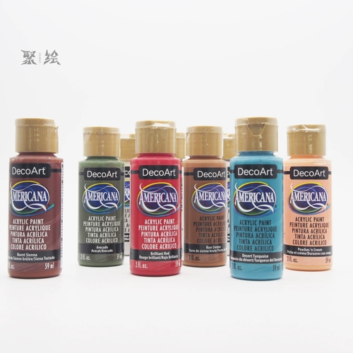 DA231 ~ DA259 American Decoart Imported Americana Acryline Colors DA