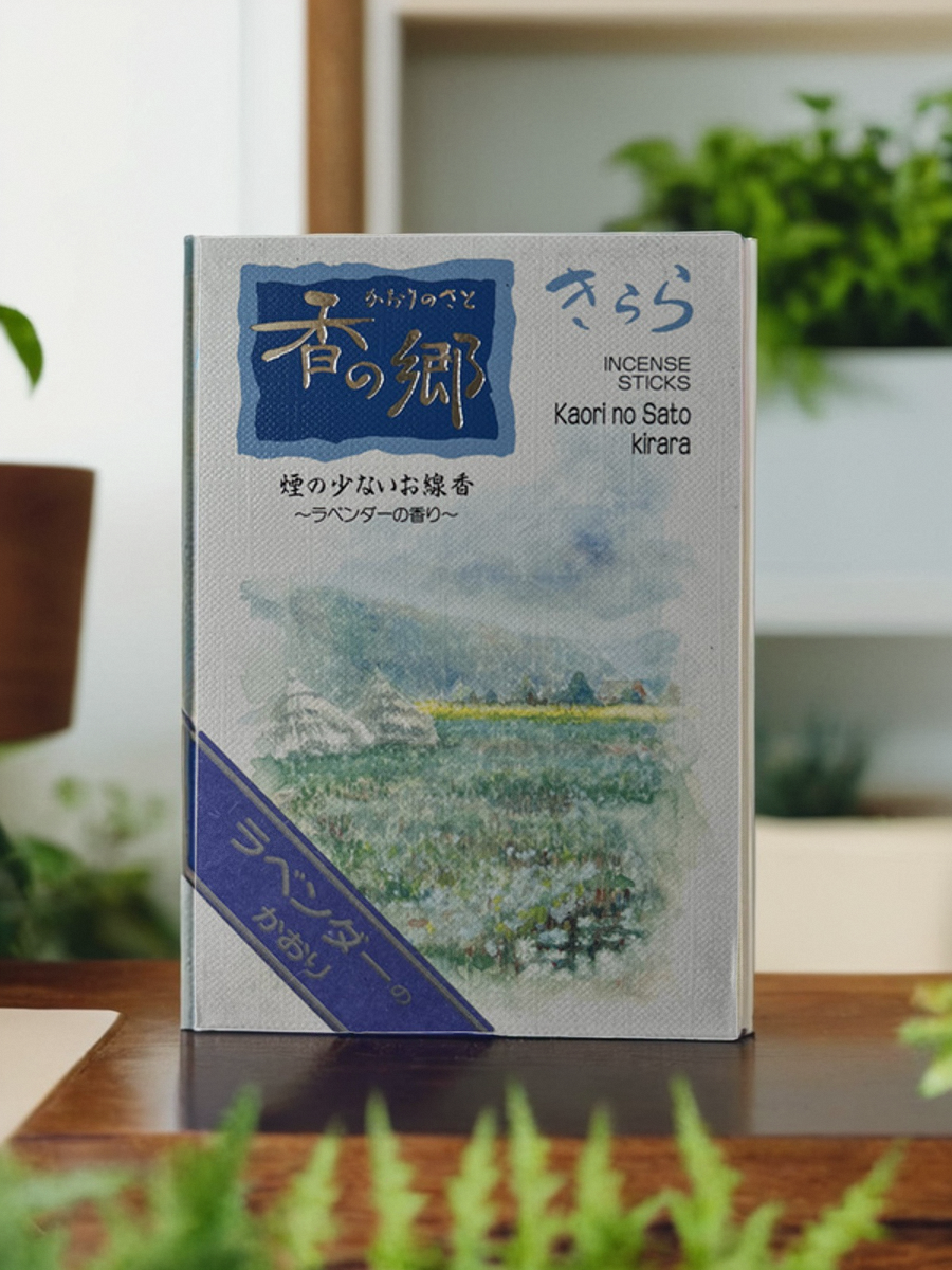 日本奥野晴明堂香の乡线香森林薰衣草白檀室内家用日式线香微烟