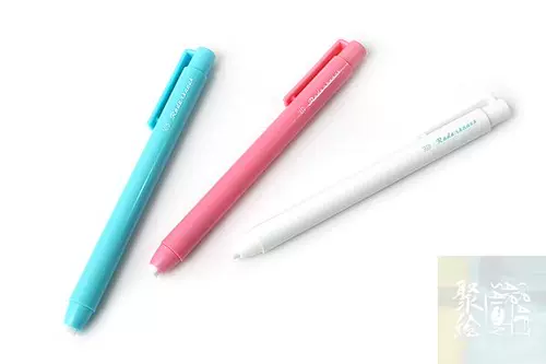 Японский импортный автоматический ластик, синие белые красные цветные карандаши, сменная ручка