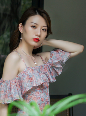 银饰品天然珍珠颈链吊坠