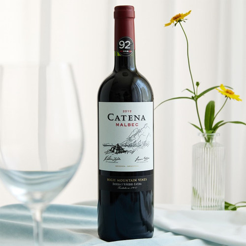 阿根廷之光 JS92分卡帝娜马尔贝克Catena malbec mendoza红葡萄酒 - 图2